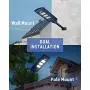 BILLSTARS Solar Street Light, 6000LM LED Solar Panel Powered Outdoor Lights, 6500K Cool White LED Street Light for Wall Mounted or Pole Mounted, Solar Street Lights Outdoor with Motion Sensor BILLSTARS Solar Street Light, 6000LM LED Solar Panel Powered Outdoor Lights, 6500K Cool White LED Street Light for Wall Mounted or Pole Mounted, Solar Street Lights Outdoor with Motion Sensor