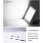 Jaycomey 24W Square Super Bright LED Flush Mounted Ceiling Light Fixtures,Surface Mounted Ceiling Light for Bathroom,Kitchen,Balcony,Garage,Dining Room,Non-Dimmable,Cool White,11.8 Inches