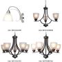 VINLUZ 3 Light Shaded Contemporary Chandeliers with Alabaster Glass Black Rustic Light Fixtures Ceiling Hanging Mid Century Modern Pendant Lighting for Bed Room Dining Room Foyer Living Room VINLUZ 3 Light Shaded Contemporary Chandeliers with Alabaster Glass Black Rustic Light Fixtures Ceiling Hanging Mid Century Modern Pendant Lighting for Bed Room Dining Room Foyer Living Room