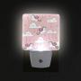 Cute Unicorn Night Light for Girl Bedroom,Auto Dusk to Dawn Sensor Nightlight,Plug-in Wall Light for Bedroom,Bathroom,Nursery,Kitchen,Hallway,Stairs,Energy Efficient,Pack of 2