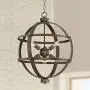 Galaxy Oil Rubbed Bronze Orb Cage Pendant Chandelier 25'' Wide Industrial 6-Light Fixture for Dining Room House Foyer Kitchen Island Entryway Bedroom Living Room - Possini Euro Design