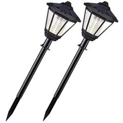 Solar Lights Outdoor, Sunix Radar Motion Sensor 108 LED Waterproof Garden Light Auto On/Off Landscape Lighting for Pathway, Driveway, Patio, Yard Decoration（2 Pack）