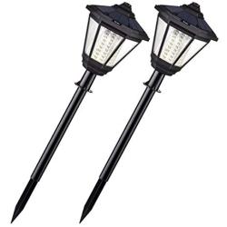 Solar Lights Outdoor, Sunix Radar Motion Sensor 108 LED Waterproof Garden Light Auto On/Off Landscape Lighting for Pathway, Driveway, Patio, Yard Decoration（2 Pack）