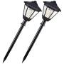 Solar Lights Outdoor, Sunix Radar Motion Sensor 108 LED Waterproof Garden Light Auto On/Off Landscape Lighting for Pathway, Driveway, Patio, Yard Decoration（2 Pack）