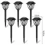 GIGALUMI Solar Pathway Lights Outdoor, 6 Pack LED Solar Landscape Lights, Waterproof Solar Powered Pathway Lights for Yard, Patio, Landscape, Walkway (Warm White) GIGALUMI Solar Pathway Lights Outdoor, 6 Pack LED Solar Landscape Lights, Waterproof Solar Powered Pathway Lights for Yard, Patio, Landscape, Walkway (Warm White)