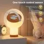 TaoTronics TT-DL23 Table Touch Sensor Beside Lamp Portable Lantern with Memory Function and 4000mAh Rechargeable Battery, Dimmable Night Lights for Bedroom, Living Room, Office, Outdoor Camping