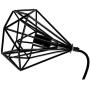 Combuh Pendant Light Industrial Chandelier Vintage Ceiling Light Fixture Hanging Light for Dining Room Table Kitchen Island Hallway E26 Socket (Bulb not Included)