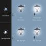 Solar Lights Outdoor, Sunix Radar Motion Sensor 108 LED Waterproof Garden Light Auto On/Off Landscape Lighting for Pathway, Driveway, Patio, Yard Decoration（2 Pack）