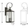 Progress Lighting P560022-020 Gibbes Street Two-Light/Med Wall Lanteern, Antique Bronze Progress Lighting P560022-020 Gibbes Street Two-Light/Med Wall Lanteern, Antique Bronze