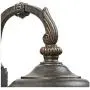Bellagio Outdoor Wall Light Fixture Bronze 16 1/2'' Hammered Glass Sconce for House Deck Patio Porch - John Timberland