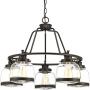 Progress Lighting P400058-020 Judson Chandeliers, Antique Bronze