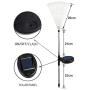 Solar Firework Light, Epicgadget 105 LED Warm Light Outdoor Firework Solar Garden Decorative Lights for Walkway Pathway Backyard Christmas Decoration Parties (Warm White) (2 Pieces)