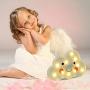Cloud LED Night Lights Emoji Face Marquee Light Signs Timer&Dimmable Remote Control Operated Table Lamp Gifts for Girls Kids Toy Nursery Bedroom Kidsroom Home Deco for Birthday Xmas Party(Smile Cloud)