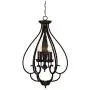 Dunnell Bronze Foyer Pendant Chandelier 18 3/4'' Wide Rustic Farmhouse Open Scroll 4-Light Fixture for Dining Room House Kitchen Island Entryway Bedroom Living Room - Franklin Iron Works