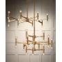 Marya Satin Brass Large Chandelier 32'' Wide Modern 24-Light Fixture for Dining Room House Foyer Kitchen Island Entryway Bedroom Living Room - Possini Euro Design