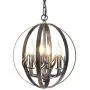 Globe Antler Chandelier 4 Light Rustic Black Metal Pendant Light Deer Antler Chandelier Lighting for Kitchen Island Dining Room Living Room Foyer Globe Antler Chandelier 4 Light Rustic Black Metal Pendant Light Deer Antler Chandelier Lighting for Kitchen Island Dining Room Living Room Foyer