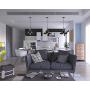 Licperron Industrial Pendant Light E26 E27 Base Vintage Hanging Pendant Lights Retro Pendant Light Fixture Home Kitchen Lighting 3 Pack