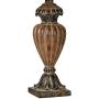 Traditional Table Lamp Urn Two Tone Bronze Off White Bell Shade for Living Room Family Bedroom Bedside Nightstand - Regency Hill Traditional Table Lamp Urn Two Tone Bronze Off White Bell Shade for Living Room Family Bedroom Bedside Nightstand - Regency Hill