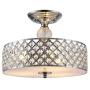 Modern Chandelier Crystal Raindrop Chandelier Lighting Flush Mount LED Ceiling Light Fixture Pendant Lamp for Dining Room Bathroom Bedroom Livingroom