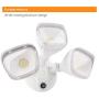 JJC Security Lights Outdoor Flood Light LED Dusk to Dawn Photocell Sensor Waterproof 30W(200W Equiv.)5000K-Daylight 2700LM DLC Certified&ETL-Listed