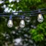 Brightech Ambience Pro - USB Battery Powered, Waterproof String Lights for Camping & Tents - Add Warm Ambience to Your Camp Site - Lightweight & Bright Enough to Cook - Shatterproof Bulbs