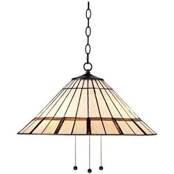 European Tiffany Style Pendant Light Lighting Hanging Lamp, Stained Glass Shade Ceiling Lamp for Dining Room Kitchen Island Bedroom Bar Etc,Multicolor,C