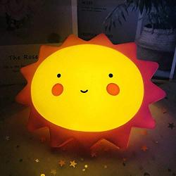 LED Night Light for Kids Moon Star Lamp Bedroom Nursery Decor Birthday Christmas Party Gift for Baby Romantic Table Light Bedside Lamp for Child Girl Women Soft Silicone Nightlight