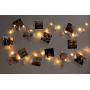Brightz TasselBrightz LED Light String for Room and Office Décor, Rosé Tassels with Warm White LEDs