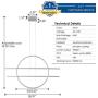 Royal Pearl Modern LED Pendant Lighting Dimmable Ring and Linears Chandelier Ceiling Lights with Adjustable Cord Hanging Light for Bedroom Dining Room Office Kitchen Silver