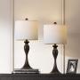 OYEARS Modern Table Lamps Set of 2 for Bedroom 24.25“ Nightstand Lamp for Living Room Bedside Table Lamp with Linen Lamp Shade Brown OYEARS Modern Table Lamps Set of 2 for Bedroom 24.25“ Nightstand Lamp for Living Room Bedside Table Lamp with Linen Lamp Shade Brown
