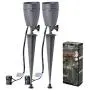 Taiva 12V LED Low Voltage Landscape Light, Aluminium Die-Cast Outdoor Spike Spot Light,Warm White Waterproof IP65,Pathway Stake Light,Outdoor Light for Yard Lawn Garden Tree (2 Pack)
