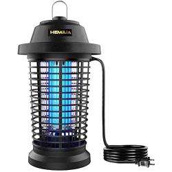 HEMIUA Bug Zapper, Electric Mosquito Zapper for Outdoor and Indoor, Electronic Insect Killer, Waterproof Fly Pest Trap for Home, Patio, Garden