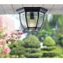 Kenroy Home 16277BL Dural Flushs, Medium, Black Finish