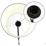 Eterbiz LED Floor Lamp Light-Tall Standing Modern Pole Light Industrial Light with Hanging Shade & Heavy Strong Iron Base Classic Industrial Light Without Bulb for Living Room and Bedroom
