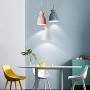 LAKIQ Modern Mini Colorful Pendant Light Nordic Lovely Hanging Ceiling Lighting Kitchen Island Lights for Dining Room Restaurant Bar Living Room (Grey) LAKIQ Modern Mini Colorful Pendant Light Nordic Lovely Hanging Ceiling Lighting Kitchen Island Lights for Dining Room Restaurant Bar Living Room (Grey)