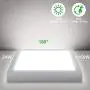 Unicozin 24W Led Ceiling Light 5000K Daylight White, 2000LM, 150W Equivalent, 11.8in Square Ceiling Lamp for Kitchen, Bedroom, Living Room, Hallway, Non Dimmable