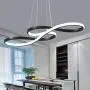 LED Pendant Light Dimmable Modern Chandelier Ceiling Fixture Adjustable Pendant Lighting Living Dining Room Ceiling Hanging Lights Kitchen Island Ceiling Fixture Hanging lamp 40W I 75cm (Black) LED Pendant Light Dimmable Modern Chandelier Ceiling Fixture Adjustable Pendant Lighting Living Dining Room Ceiling Hanging Lights Kitchen Island Ceiling Fixture Hanging lamp 40W I 75cm (Black)