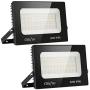 Olafus 2 Pack 50W LED Flood Lights Outdoor, 5500lm Outside Floodlights, IP66 Waterproof Exterior Security Light, 5000K Daylight White Super Bright Durable Outdoor Lighting for Yard Stadium Lawn