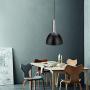 Double Tootoo Star Industrial Vintage Ancient Retro Pendant Lights Set of 2, Medium Size Chandelier for Kitchen Island Bars Dining Bedroom Living Study Room, Metal Element Design Lamps, Black/Silver