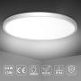 LED Flush Mount Ceiling Light Fixture, 5000K Daylight White 24W(240W Equivalent) 12 Inch Flat Modern Ceiling Lighting, 3200LM Ceiling Lamp for Bathroom Porch, Kitchen, Bedroom, Living Room, Hallway LED Flush Mount Ceiling Light Fixture, 5000K Daylight White 24W(240W Equivalent) 12 Inch Flat Modern Ceiling Lighting, 3200LM Ceiling Lamp for Bathroom Porch, Kitchen, Bedroom, Living Room, Hallway