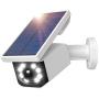 Solar Light Motion Sensor Security Dummy Camera Wireless Outdoor Flood Light IP66 Waterproof 800 Lumens 8 LED Lamp 3 Modes for Home Porch Yard Garden