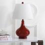 Safavieh Lighting Collection Amy Gourd Glass Table Lamp