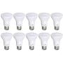 10 Pack Bioluz LED BR20 LED Bulb Dimmable 7W = 50 Watt Replacement Soft White 3000K Indoor/Outdoor Floodlight LED Bulbs Medium Base E26 UL Listed (Pack of 10)