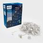 Philips Remains Lit LED Indoor Outdoor Icicle Christmas Lights, Warm White