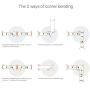 USB led Strip Lights kit 9.9ft for 32 to 60inch TV,WENICE tv Backlight with 24key IR Remote 16 Color 5050 LEDs Bias Lighting for HDTV