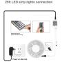 Led Strip Lights 25ft, Charkee Led Lights, RGB Color Changing Light with Remote and Power Supply for Room, Bedroom, Kitchen, Decoration