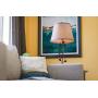 Kenroy Home Rustic Table Lamp ,31 Inch Height, 15 Inch Diameter with Oil Rubbed Bronze Finish