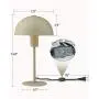 Table Desk Lamp Bedside Light - HWH Office Lamp for Study Desk, Reading, Bedroom, Living Room, Baby Kids Room, Bookcase, Khaki Grey, 5HZG17TL-Grey Table Desk Lamp Bedside Light - HWH Office Lamp for Study Desk, Reading, Bedroom, Living Room, Baby Kids Room, Bookcase, Khaki Grey, 5HZG17TL-Grey