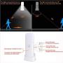 Motion Sensor Light Indoor, Dimmable LED Night Light, Build in 2000mAh Rechargeable Battery Operated, Portable Motion Activated Night Light for Kids Room, Bathroom,Living Room, Bedroom.Cold(2 Pack)