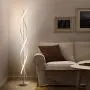 30W LED Floor Lamp Remote Control Dimmable Spiral Floor Lamp Indoor Lamp Floor Lamp for Living Rooms Family Rooms Bedrooms Offices Lighting (White) 30W LED Floor Lamp Remote Control Dimmable Spiral Floor Lamp Indoor Lamp Floor Lamp for Living Rooms Family Rooms Bedrooms Offices Lighting (White)